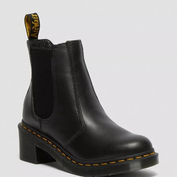 Dr. Martens Cadence Black Heeled Chelsea Boots - Picture 8 of 9